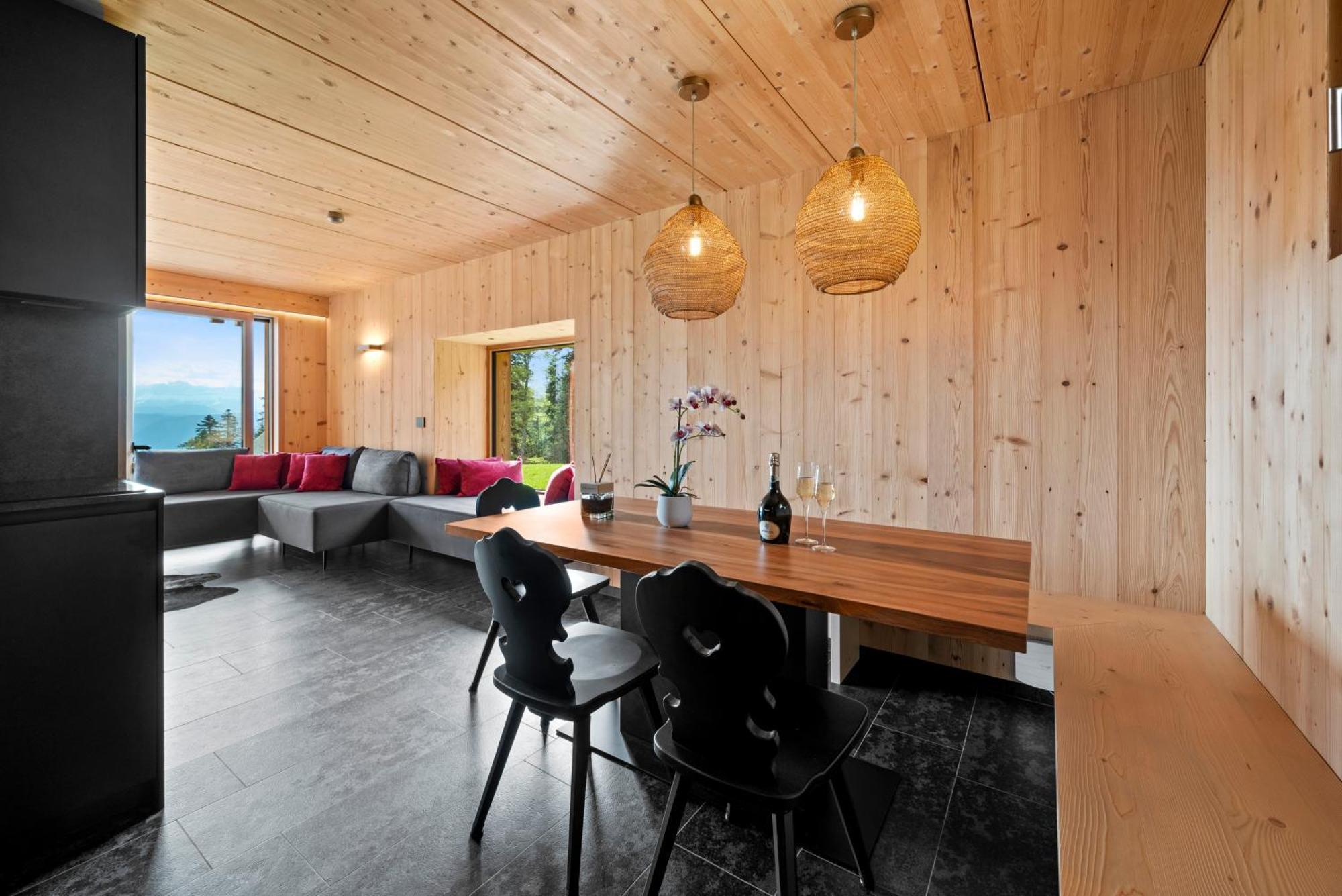 New Opening "Sissi Chalets" - Unique Luxury Hideaway With Mountain View & Sauna Mendola Ngoại thất bức ảnh