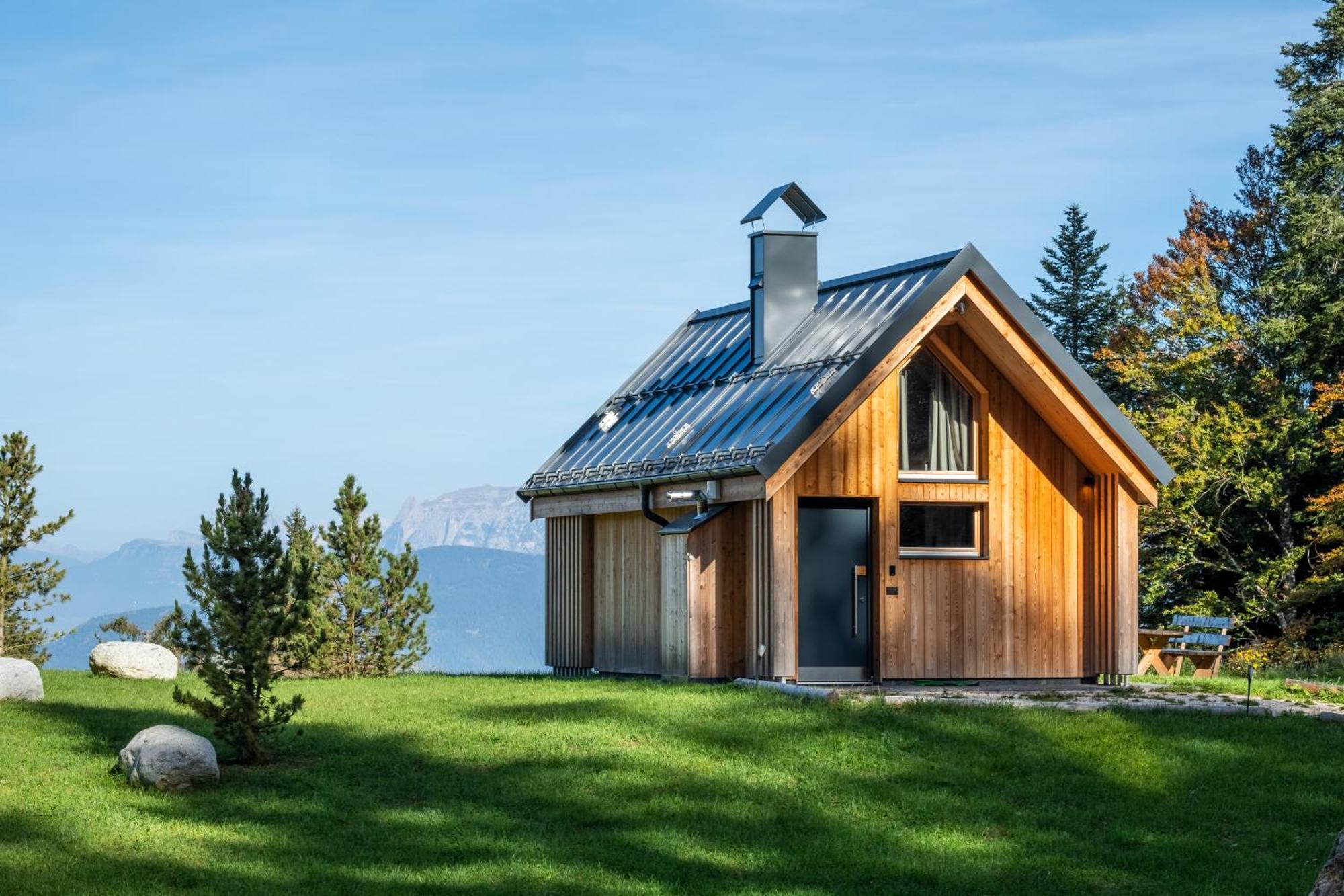 New Opening "Sissi Chalets" - Unique Luxury Hideaway With Mountain View & Sauna Mendola Ngoại thất bức ảnh