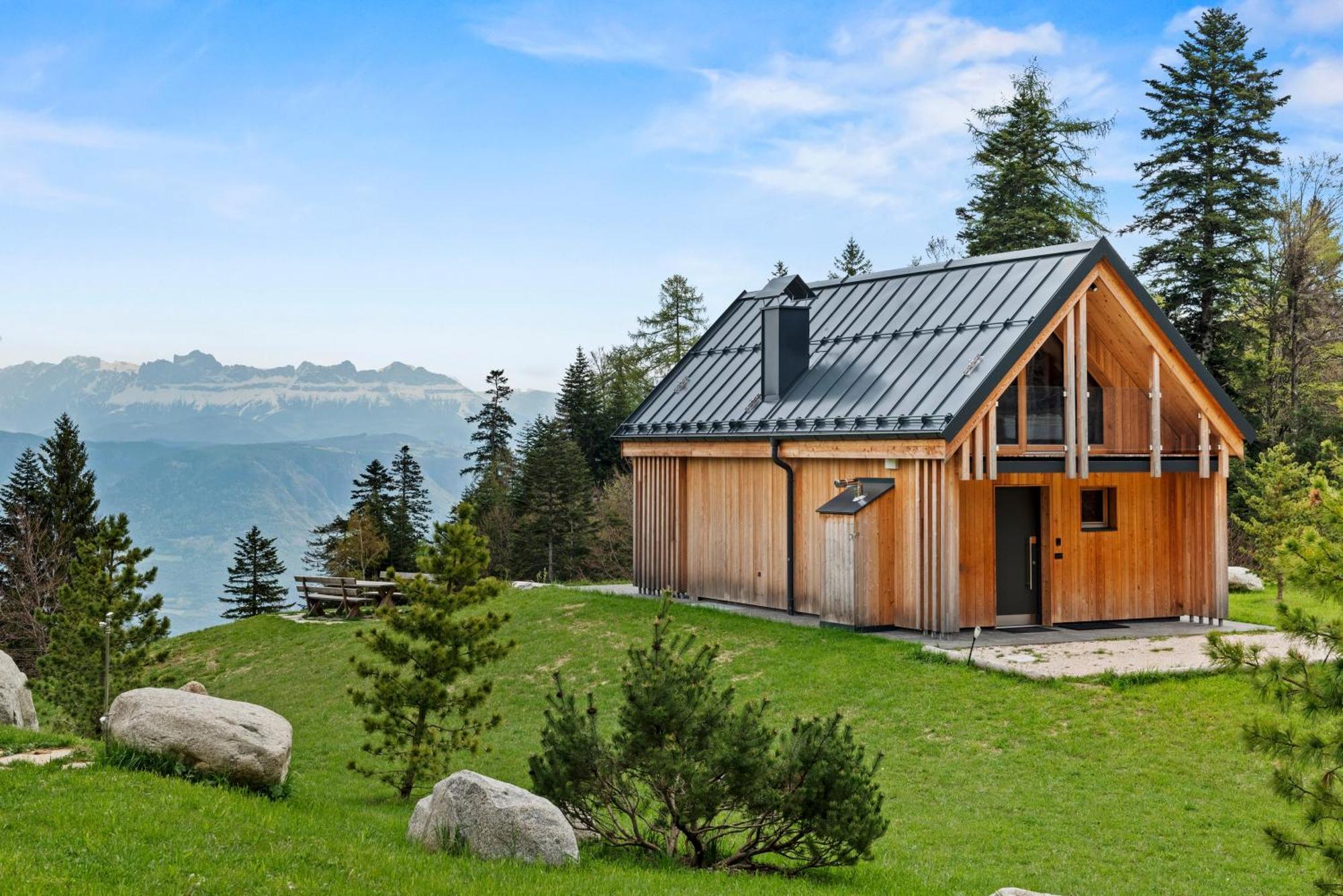 New Opening "Sissi Chalets" - Unique Luxury Hideaway With Mountain View & Sauna Mendola Ngoại thất bức ảnh
